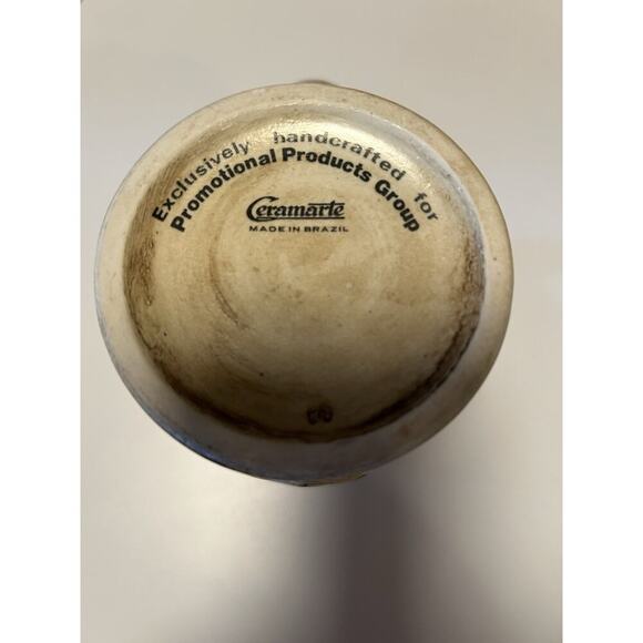 Budweiser Beer Holiday Stein 1983 Mug Clydesdales Wheatland Ceramarte - Picture 6 of 6